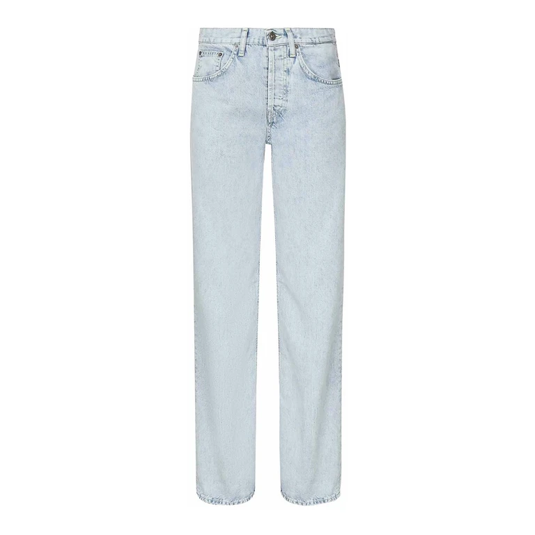 Dondup Jeans Jacklyn A Gamba Larga In Denim
