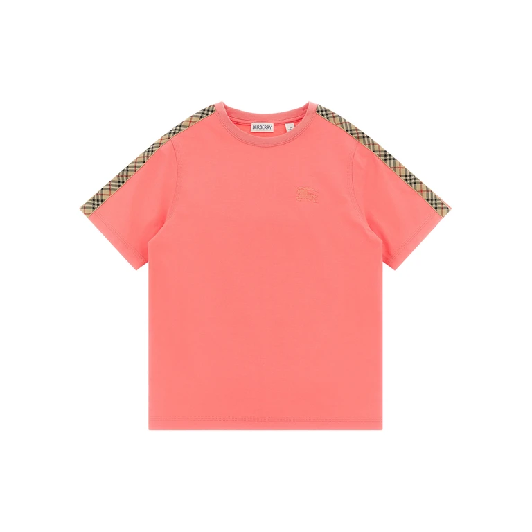 Burberry Cedar T-shirt Pink Cotton - Kids