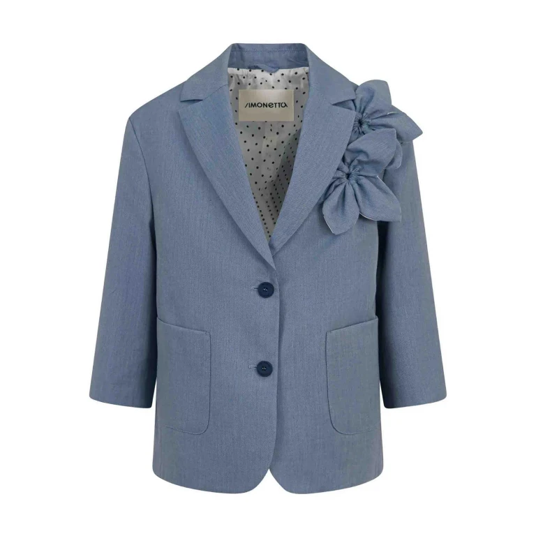 Simonetta Veste Casual - Bleu