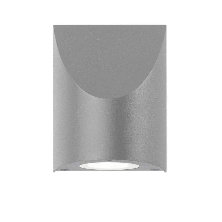 Shear 4.75" Wall Sconce in Textured Gray