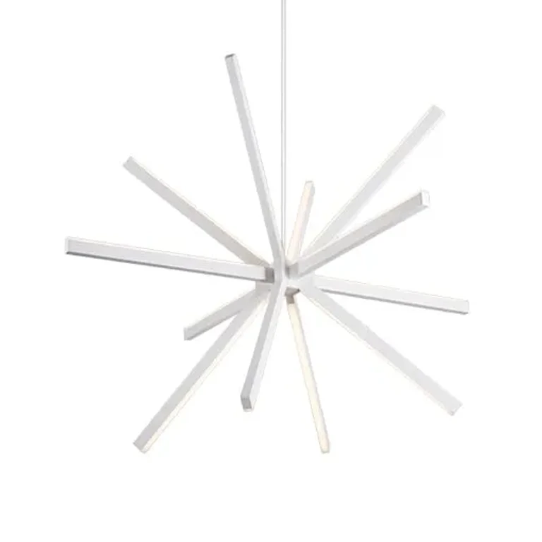 Sirius LED Contemporary Chandelier in White