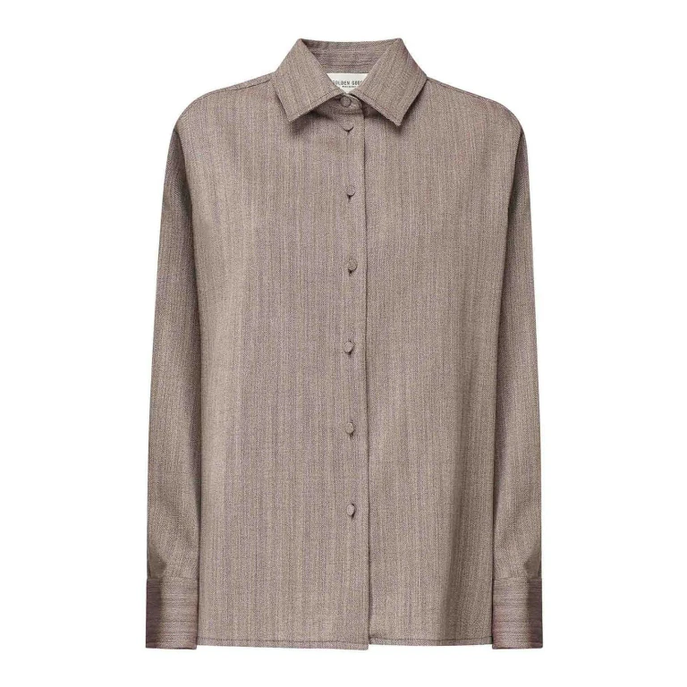 Golden Goose Chemise - Marron
