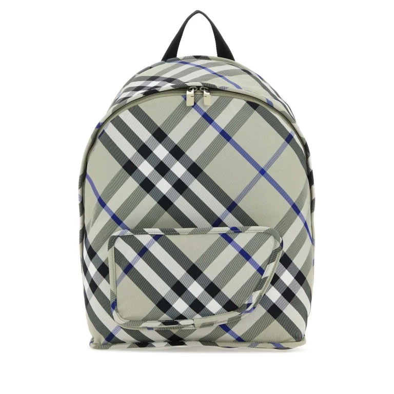 Burberry Printed Nylon Shield Backpack
