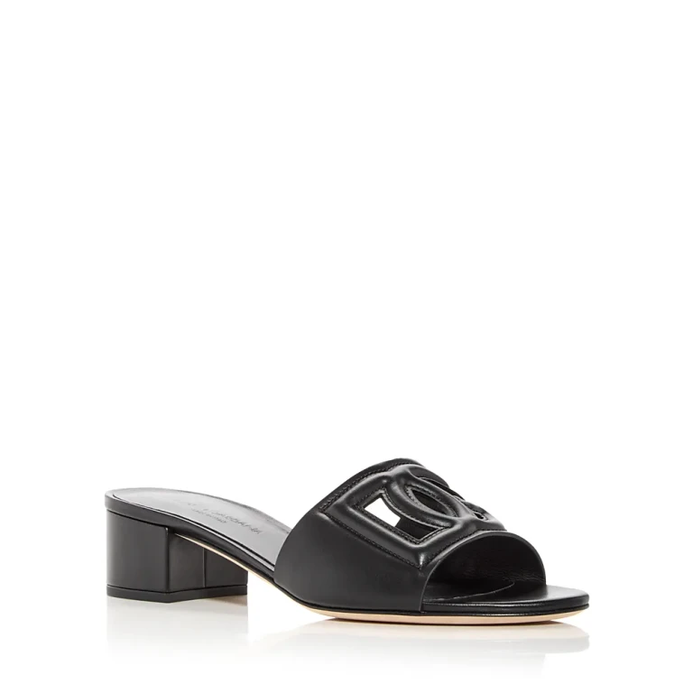 Dolce & Gabbana Sandali con tacco a blocco da donna