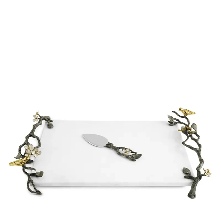 Michael Aram Lovebirds Cheeseboard with Knife