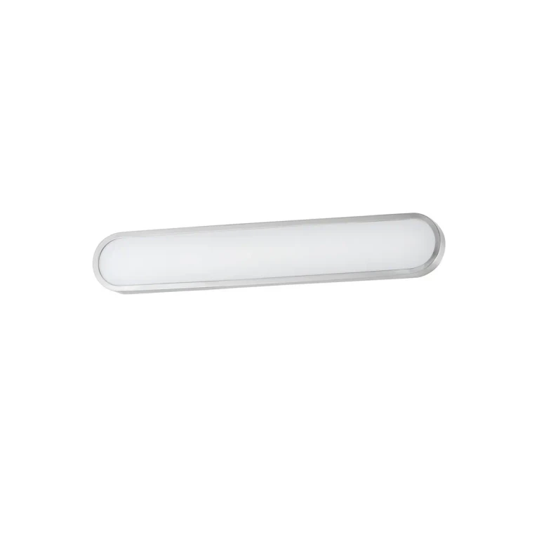 Satin Nickel LED Bath Sconce from the Latitude Collection