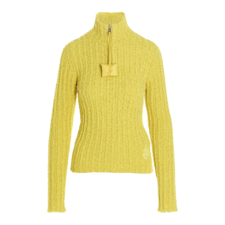 Moncler Pull Col Roulé - Jaune
