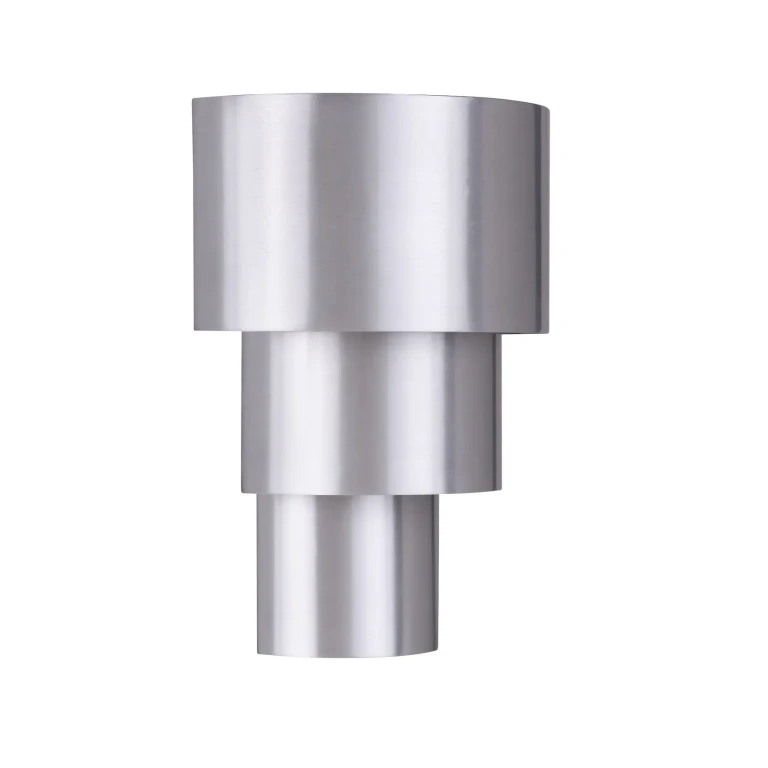 Craftmade Midtown 1-Light Outdoor Pocket Lantern in Satin Aluminum