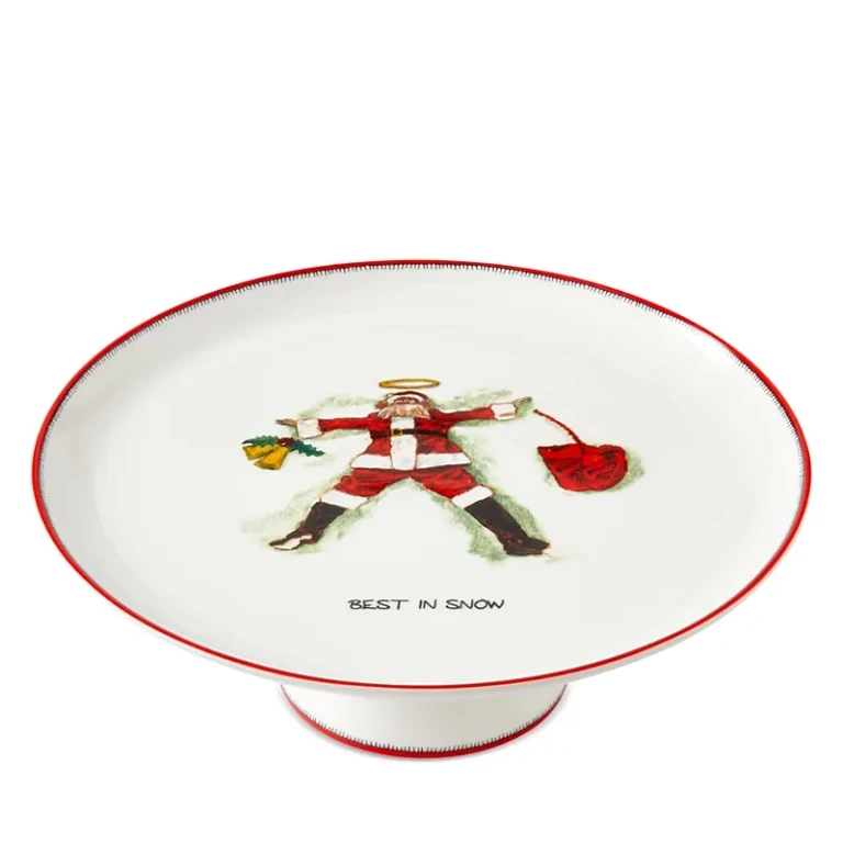 Spode Doodles Best in Snow Cake Stand