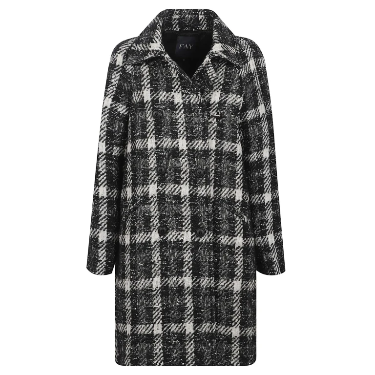 Fay Double Breasted Jacqueline Coat
