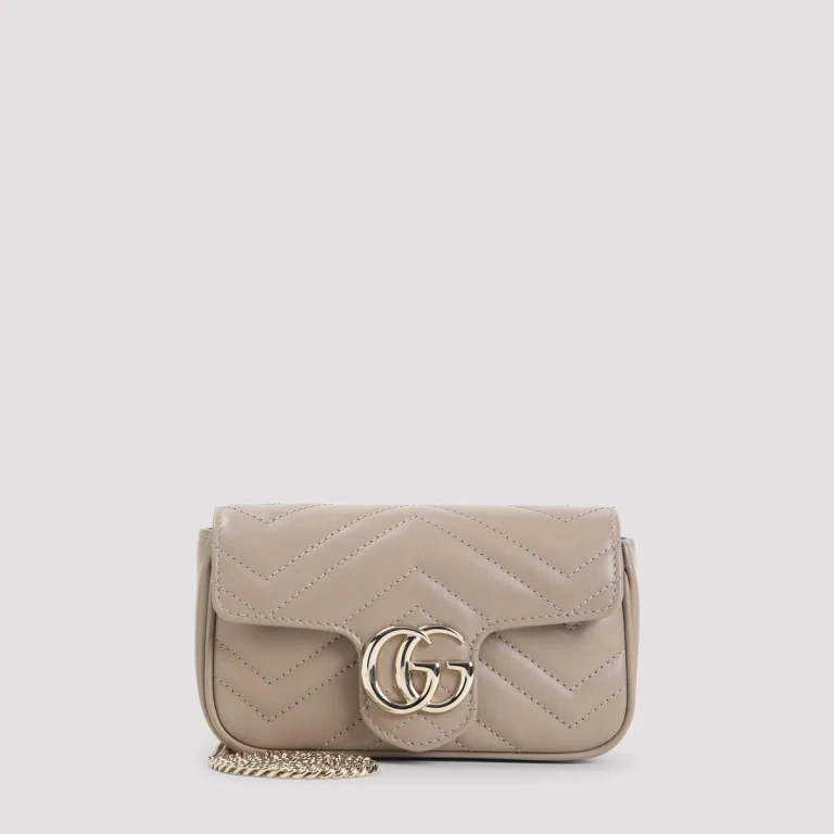 Gucci Matelassé Leather Pouch