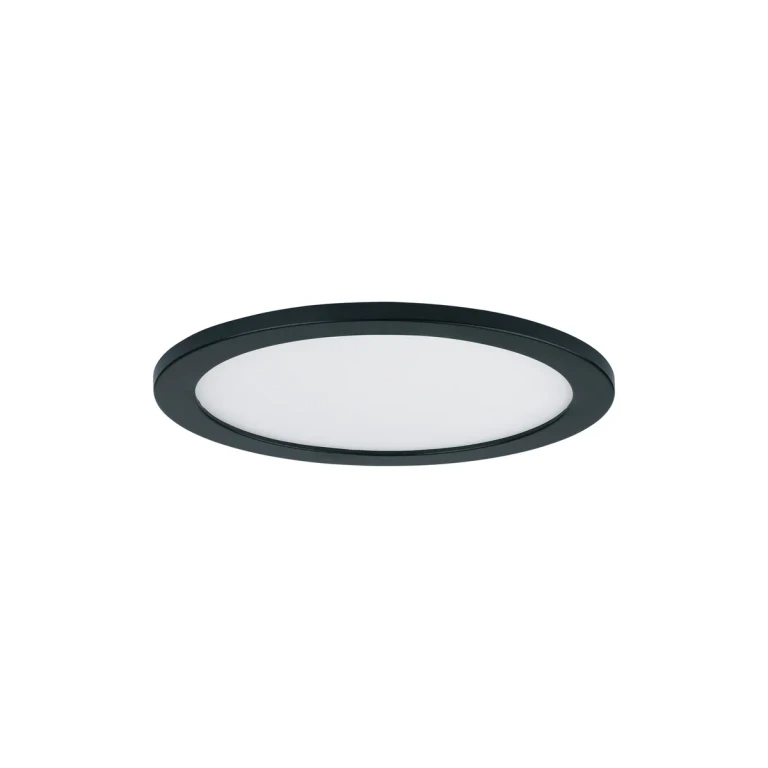 Black LED Flush Mount from the Wafer Collection