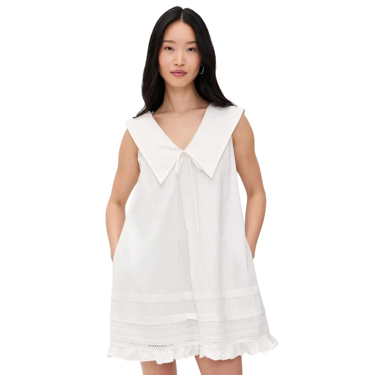Lisa Says Gah Jenny Midi Dress Dove M