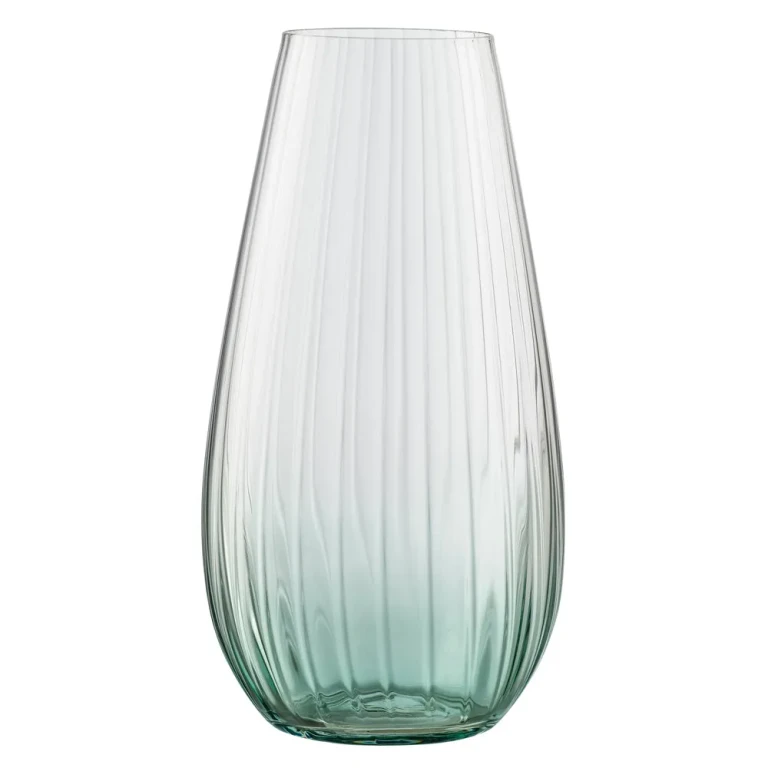 Galway Crystal Erne 12" Vase Aqua