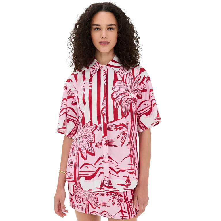 Seven Wonders Adelyn Shirt Tropez Pink M
