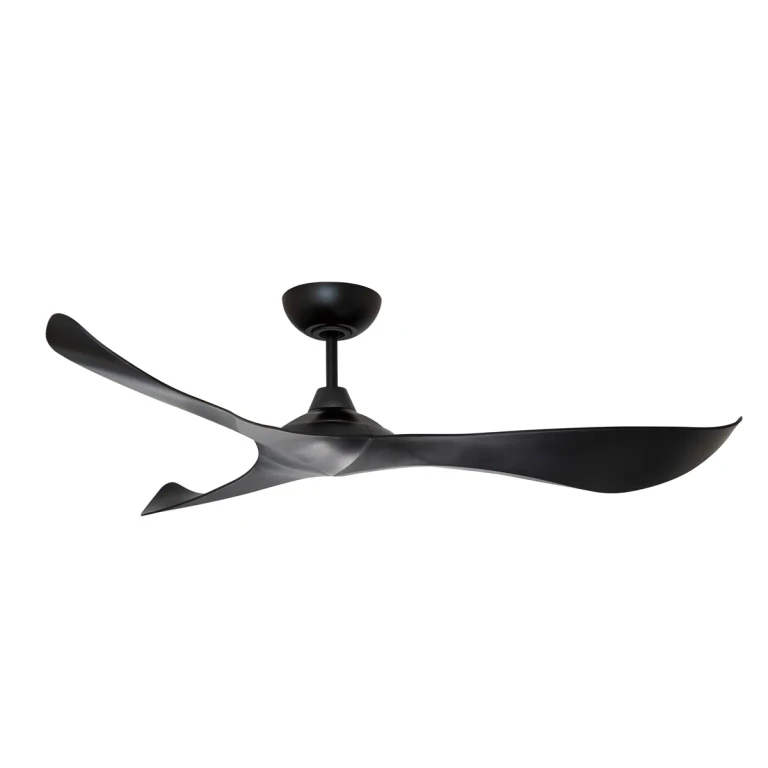 Black 56" Ceiling Fan from the Keanu Collection