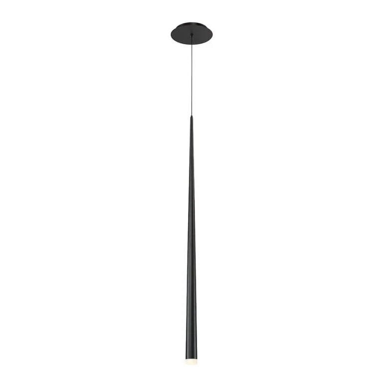 Modern Forms Cascade 7" Pendant Light in Black