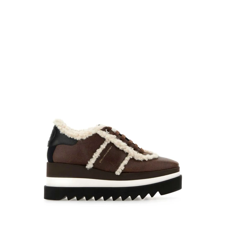 Stella McCartney Brown Alter Suede Sneak-elys Sneakers