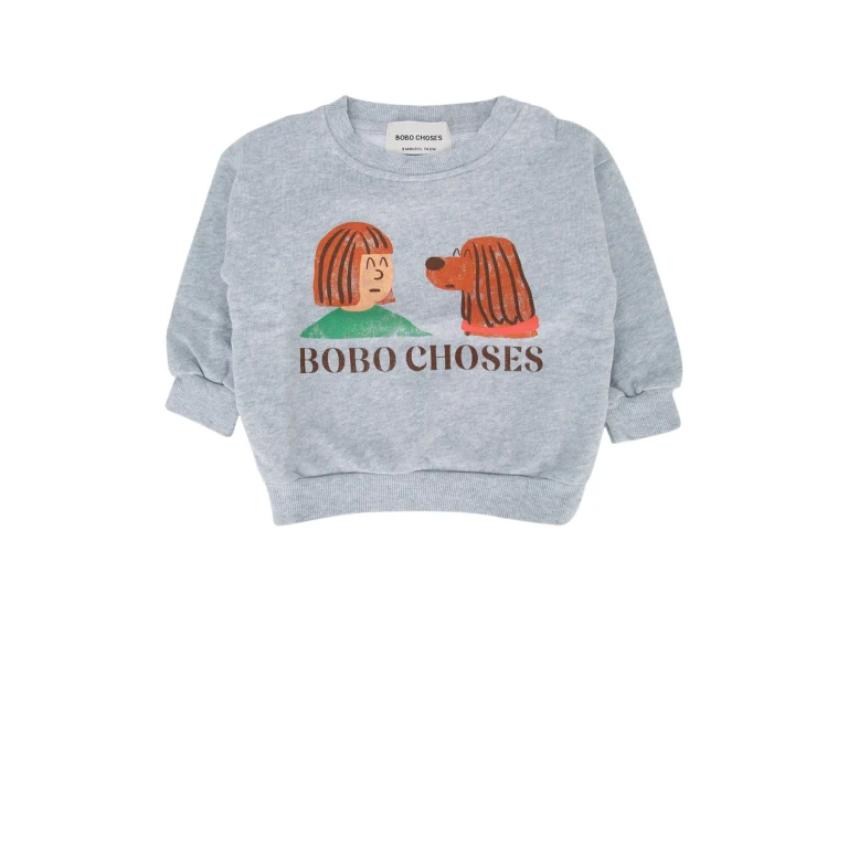 Bobo Choses Friends In A Pickle Sweatshirt