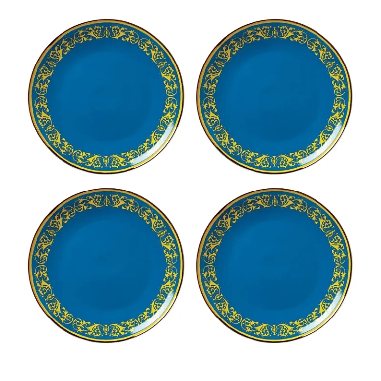 Lenox Lx Remix Blue Accent Plate, Set of 4