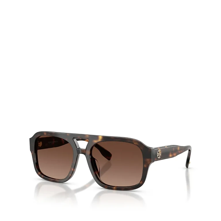 Tory Burch Aviator Sunglasses, 55mm