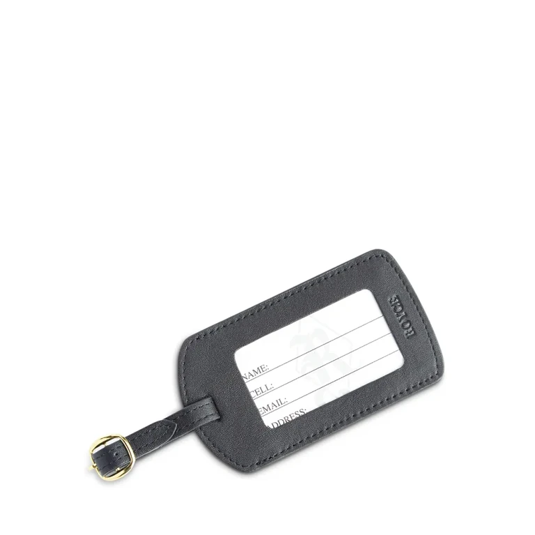 Royce New York Leather Luggage Tag
