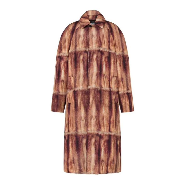 Moschino Manteau Long - Marron