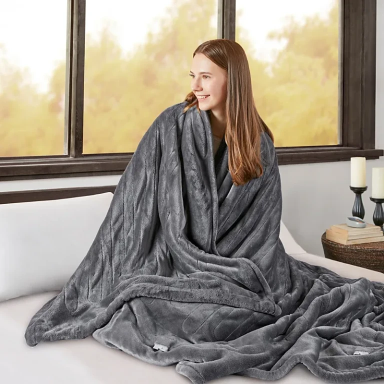 Beautyrest Heated Microlight to Berber Blanket, Full