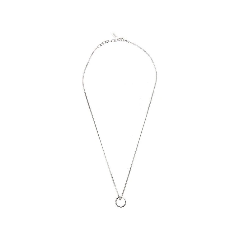 SAINT LAURENT Cassandre ring charm necklace Woman One Size