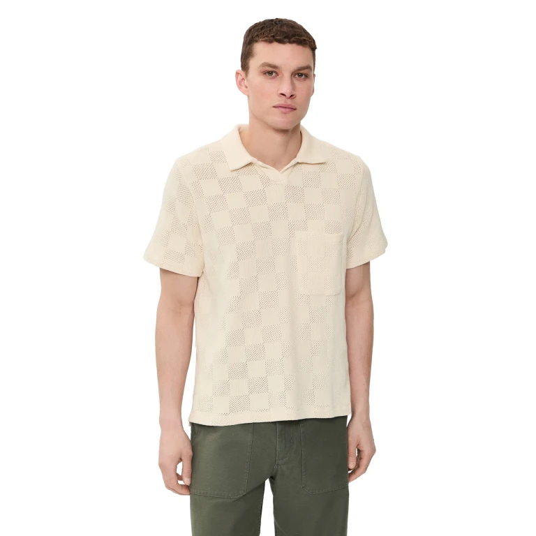 Universal Works Vacation Polo Ecru L