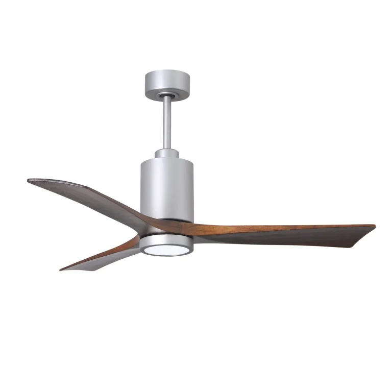 Matthews Patricia 52" Indoor Ceiling Fan in Brushed Nickel