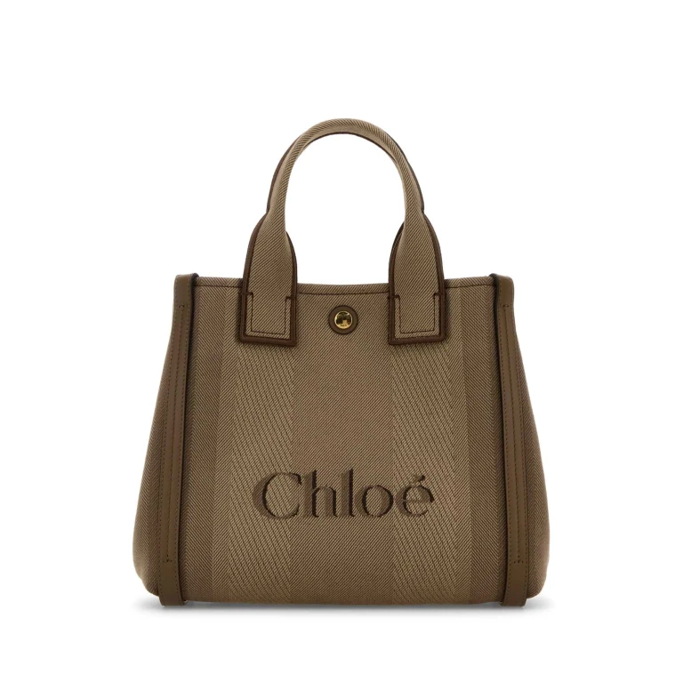 Chloé Multicolor Canvas Small Chloã Carry Shopping Bag