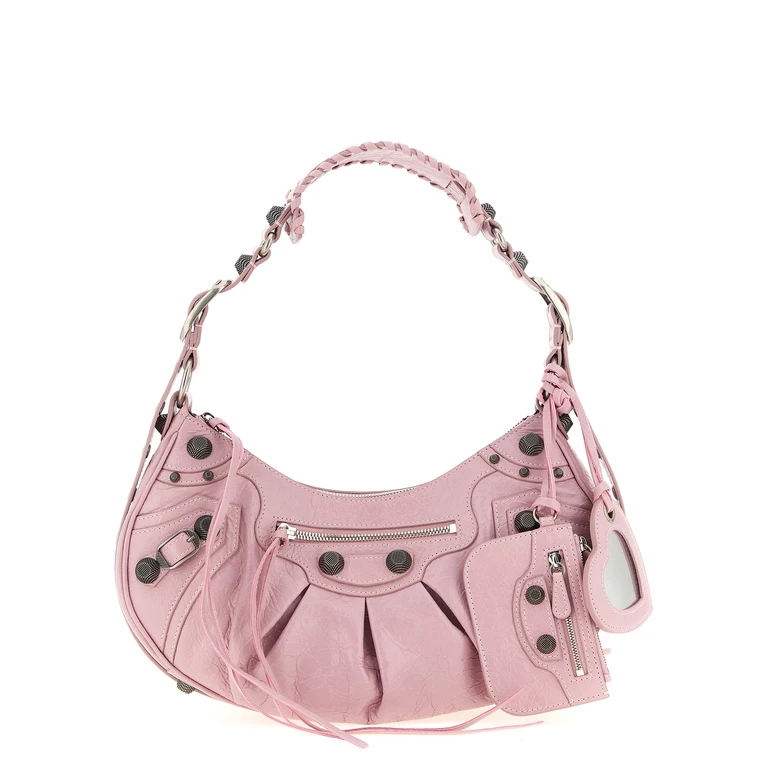Balenciaga Multicolor Lamb Leather Shoulder Bag - Women