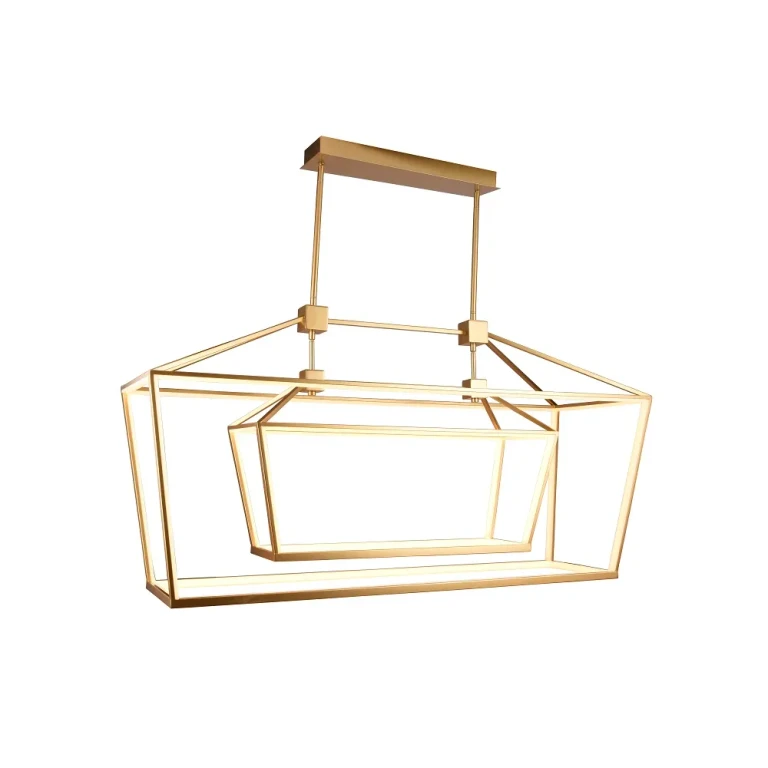 Park Ave. LED Chandelier in Gold