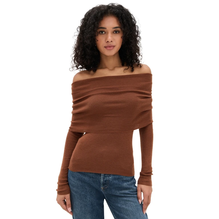 NIA Islay Sweater Mocha XL
