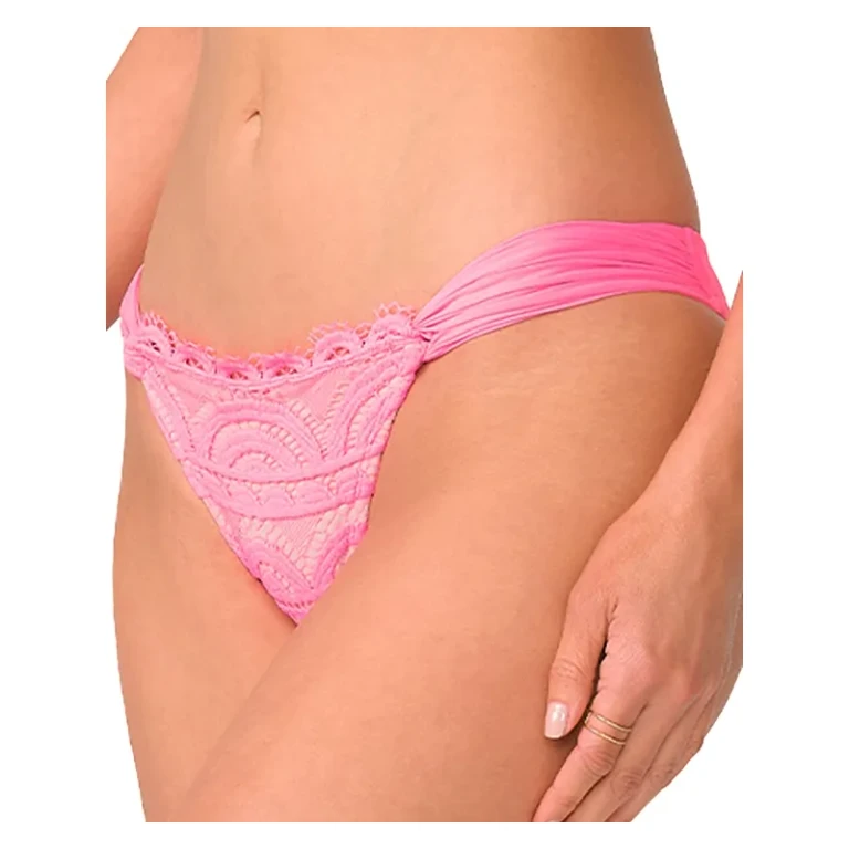 Pq Swim Lace Fanned Bikini Bottom