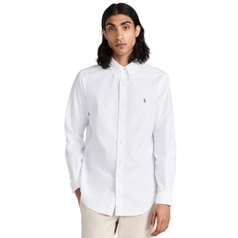 Polo Ralph Lauren Classic Fit Iconic Oxford Shirt White S