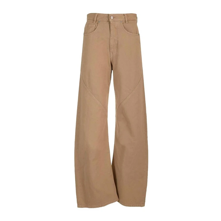 MM6 Maison Margiela Pantalons Décontractés - Beige