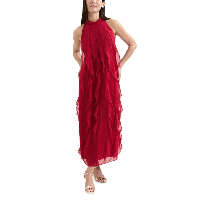 Phase Eight Helena Ruffle Maxi Dress