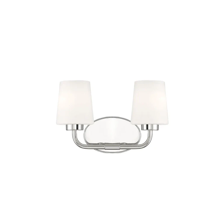 Savoy House Capra 2-Light Bathroom Vanity Light in Polished Nickel - 8-4090-2-109