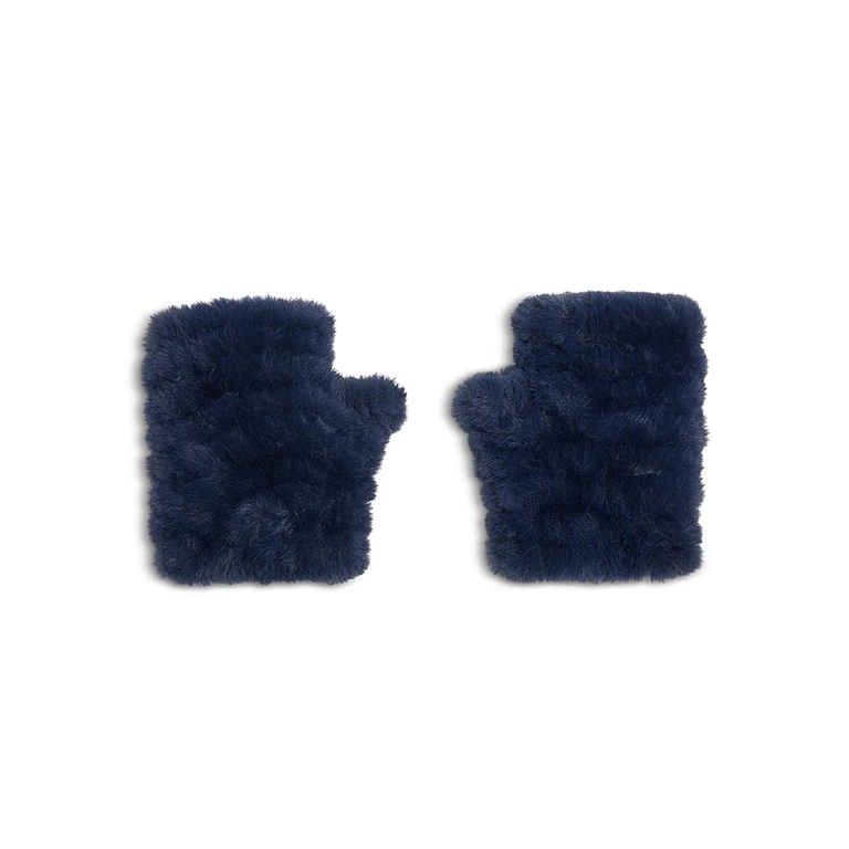 Jocelyn Mandy Faux Fur Fingerless Mittens