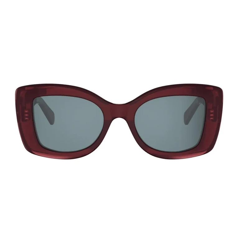 Celine Cl40324u Celine 3 Dots 66v Bordeaux Sunglasses
