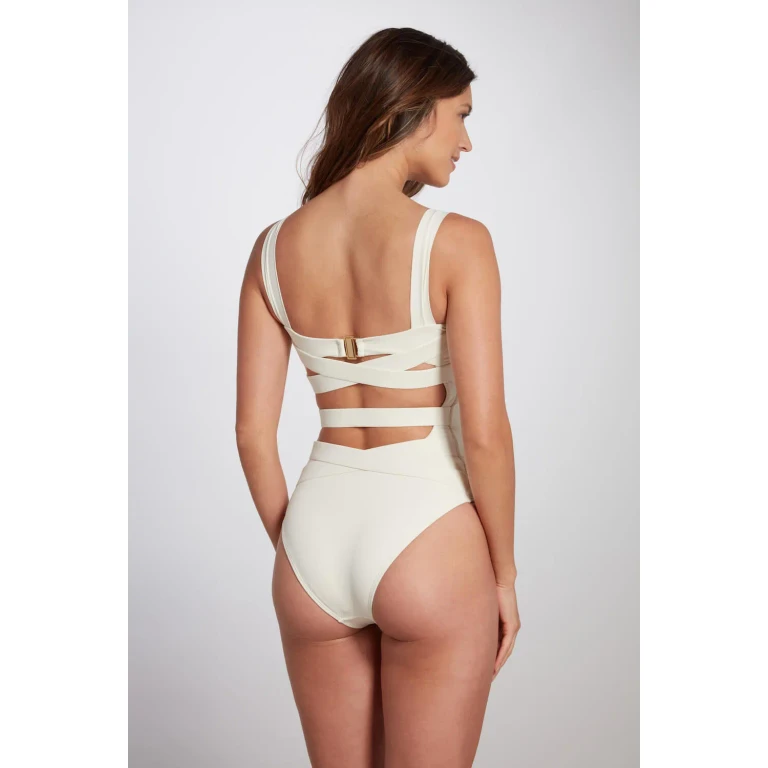 Donatella Ivory One Piece Swimsuit