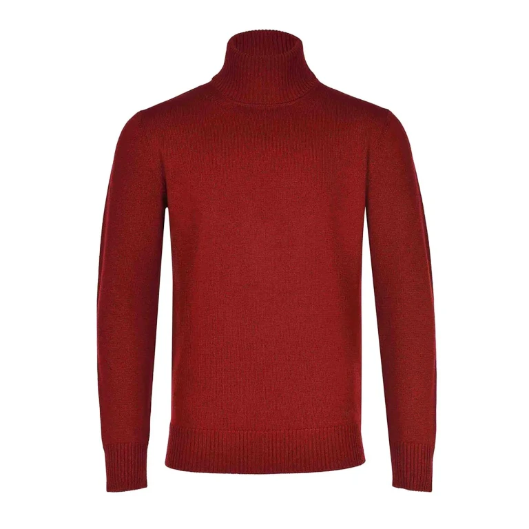 Emporio Armani Pull Col Rond - Rouge