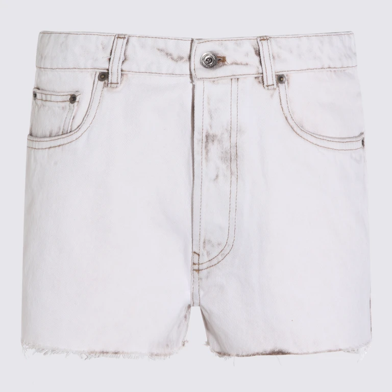 Miu Miu Miu Shorts White - Women