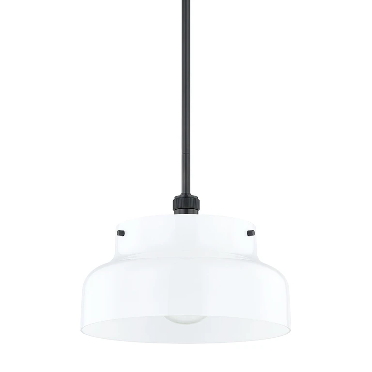 Old Bronze One Light Pendant from the Luella Collection