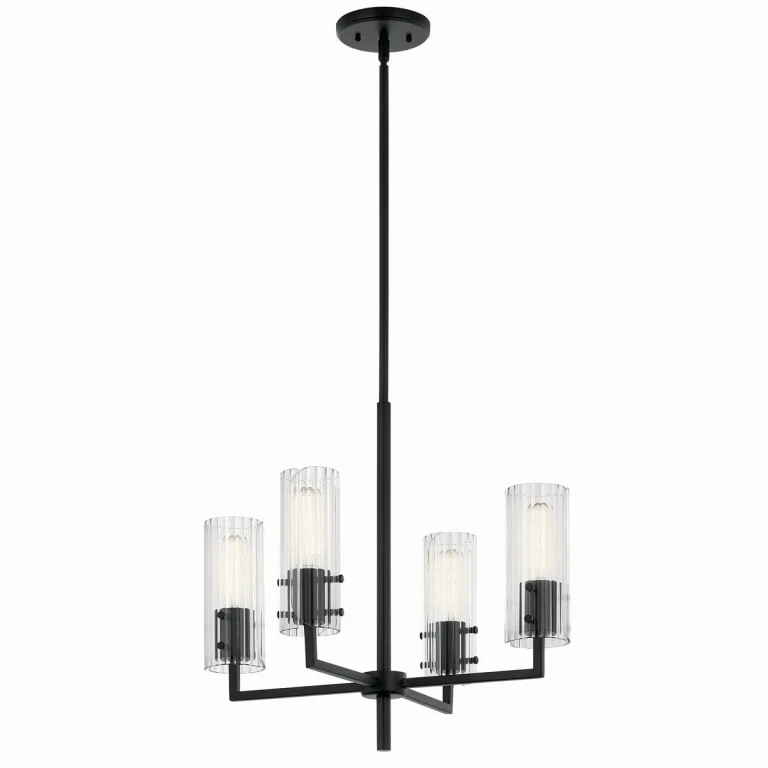 Black Chandelier from the Velestino Collection