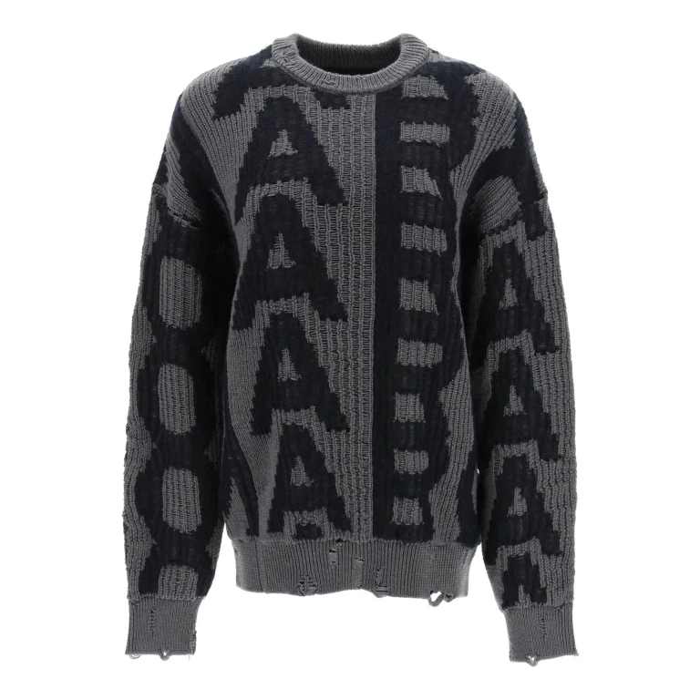 Marc Jacobs Distressed Monogram Trui