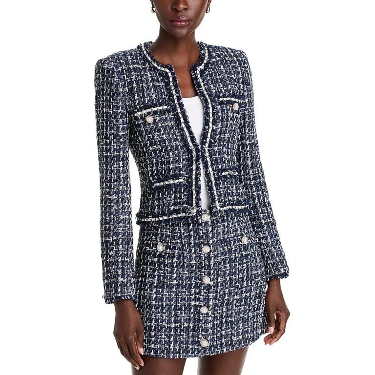 Generation Love Betsy Tweed Blazer