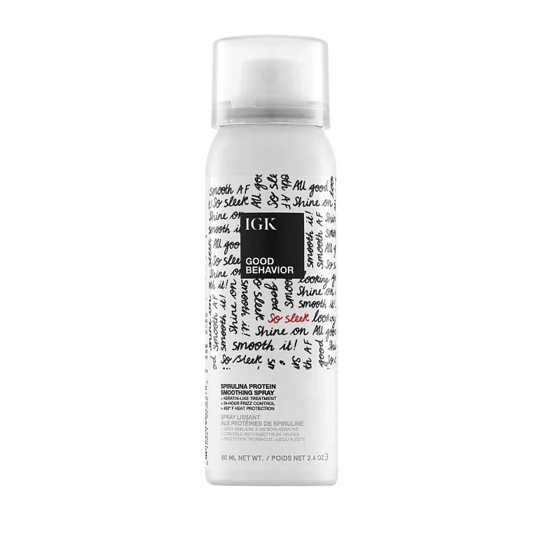 Igk Hair Good Behavior Spirulina Protein Smoothing Spray - Travel 2.4 oz.
